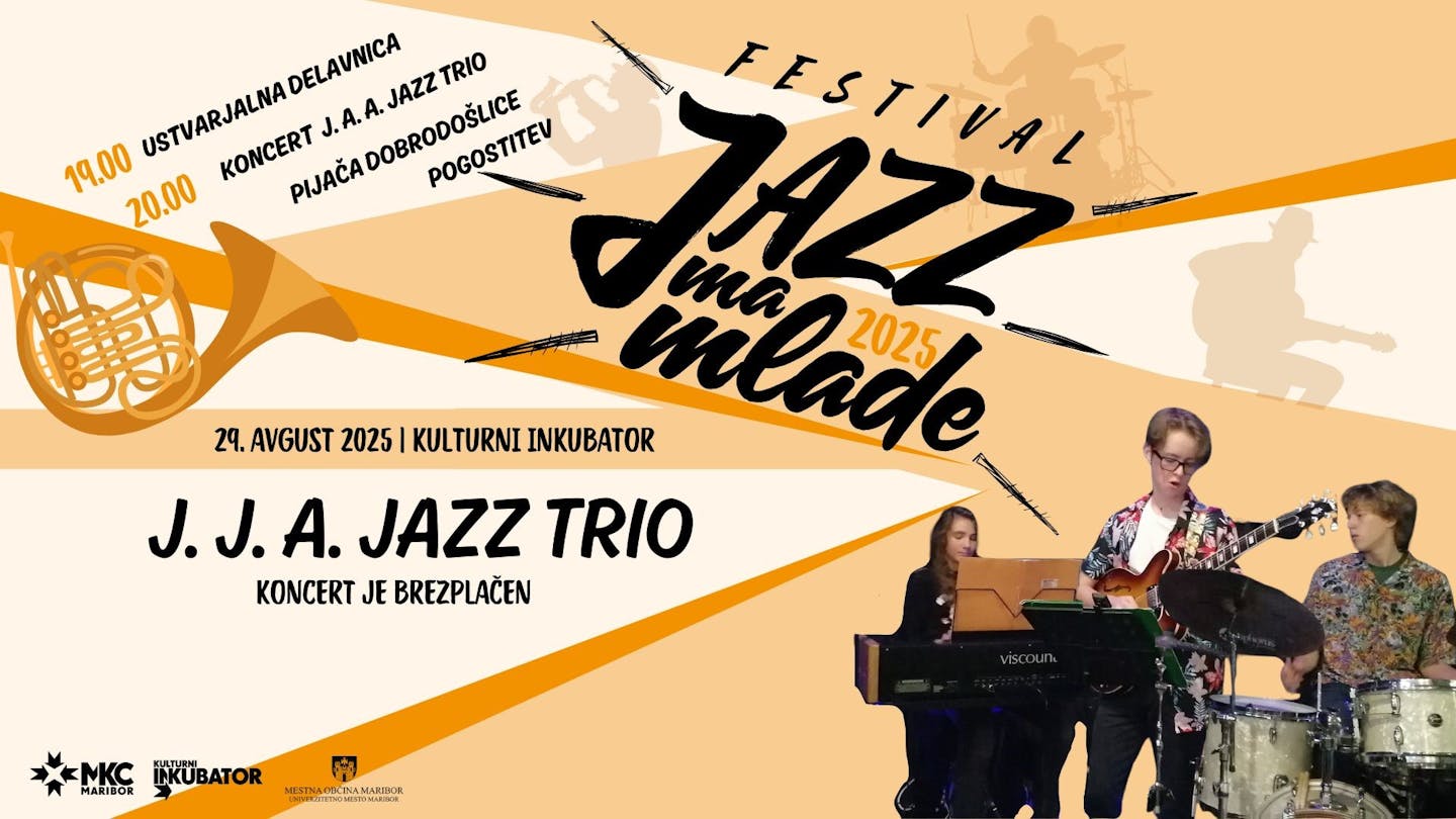 Festival Jazz 'ma mlade: J. J. A. Jazz Trio
